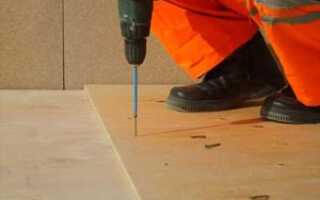 Укладка ламината на фанеру