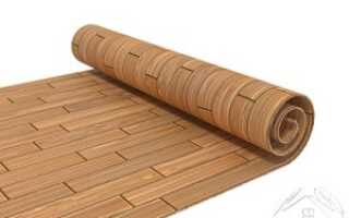 Как стелить линолеум на деревянный пол