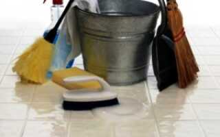 Уход за керамической плиткой