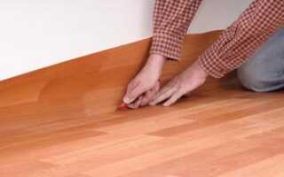 Укладка линолеума на деревянный пол