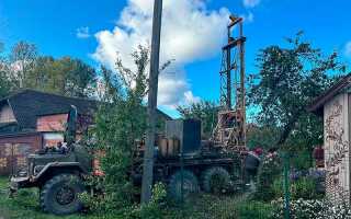 Бурение скважин на воду большого диаметра: основные этапы и преимущества