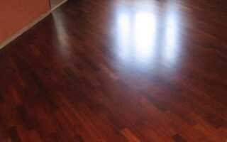 Ремонт паркета после залива