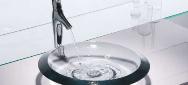 Как выбрать стеклянную раковину в ванную комнату