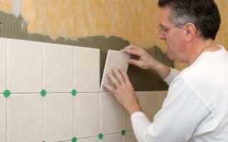 Как положить плитку на краску?