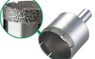 Особенности сверления керамогранита и твёрдой плитки с помощью алмазных коронок