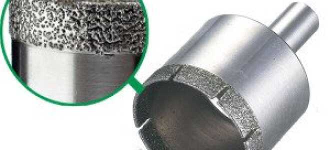 Особенности сверления керамогранита и твёрдой плитки с помощью алмазных коронок