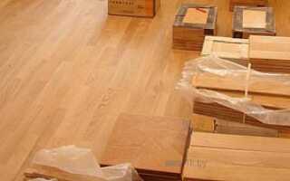 Реставрация паркета своими руками