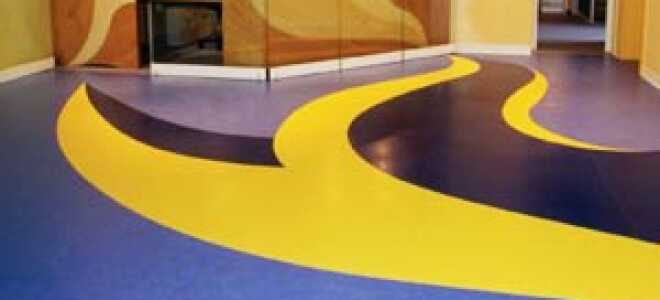 Укладка коммерческого линолеума