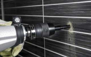 Как просверлить отверстие в кафельной плитке на стене – практическое руководство