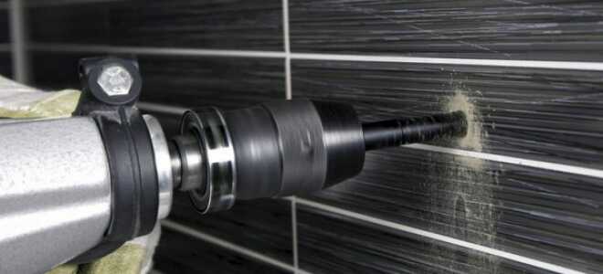 Как просверлить отверстие в кафельной плитке на стене – практическое руководство