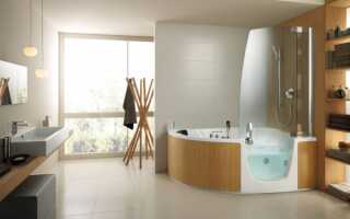 Разновидности и преимущества совмещенной ванны с душевой кабиной