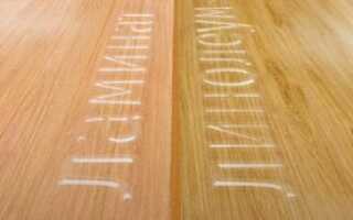 Укладка ламината на линолеум