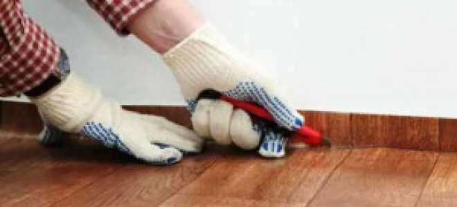 Как приклеить линолеум на бетонный пол