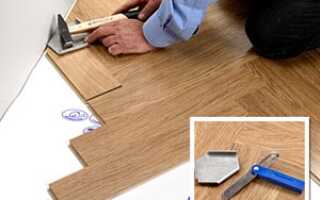 Укладка ламината по диагонали