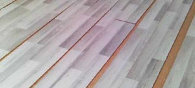 Подготовка пола к укладке ламината