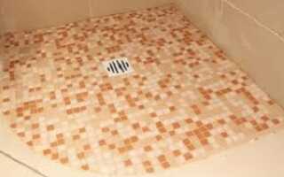 Укладка плитки в душе своими руками