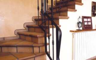 Укладка плитки на ступени