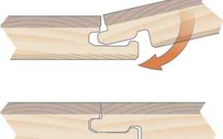 Как стыковать ламинат