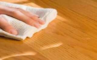 Как и чем убирать паркет