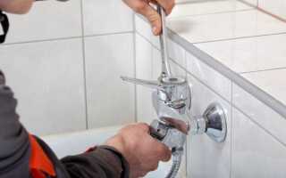 Правильная установка смесителя в ванной своими руками