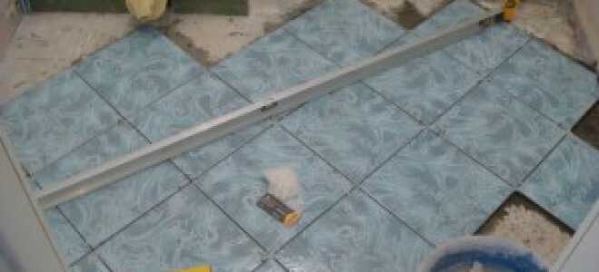 Отделка и укладка плитки в туалете