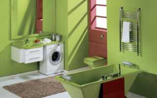 Раковина со столешницей под стиральную машину