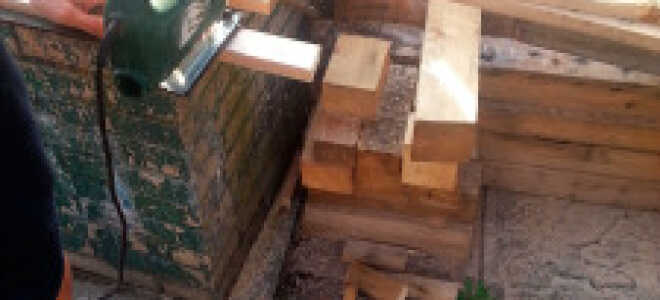 Фасад из деревянной мозаики: делаем из досок своими руками