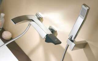 Что собой представляет собой устройство смесителя для ванной с душем?