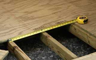 Укладка линолеума на фанеру