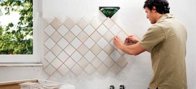 Отделка стен кухни плиткой своими руками