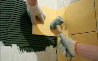Укладка плитки в ванной комнате