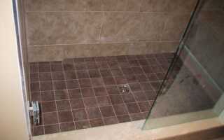 Правильное устройство слива душевой кабины