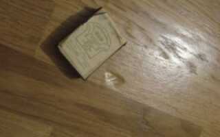 Как убрать вмятины на линолеуме