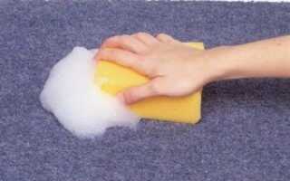 Чистка ковролина содой