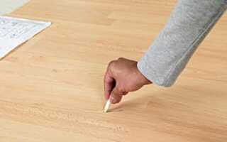 Как убрать царапины на паркете