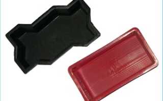 Изготовление тротуарной плитки своими руками