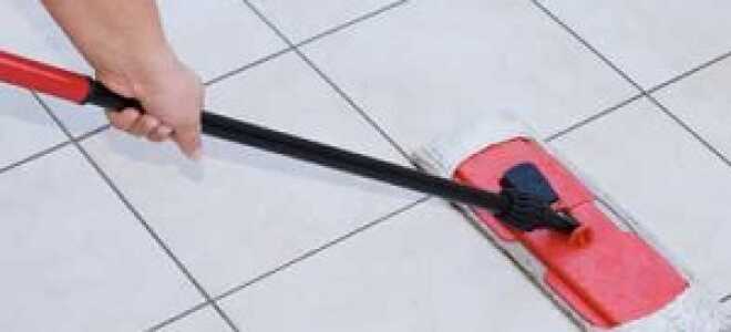 Уход за кафельной плиткой