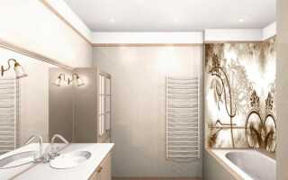 Панно из плитки в ванную — виды и особенности