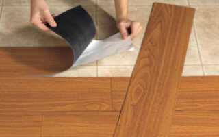 Укладка кварцвиниловой плитки