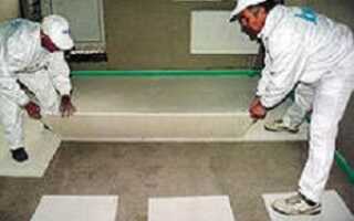 Укладка плитки на ГВЛ