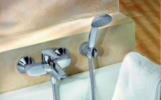 Как отремонтировать смеситель для ванной с душем