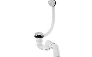 Выбираем автоматический сифон для ванны