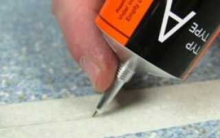 Как склеить линолеум в домашних условиях