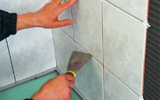 Технология укладки плитки на стену