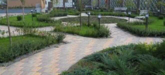 Укладки плитки для дорожек