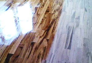 Лакированный и нелакированный паркет