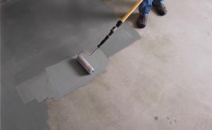 Бетонный пол