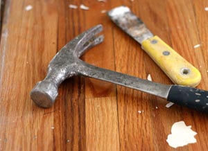 молоток для ремонта паркета