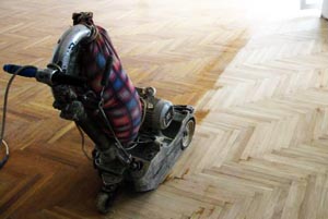 Циклевка паркетной доски