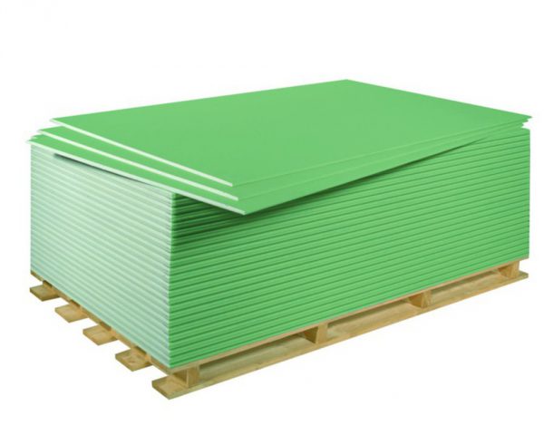 Влагостойкий гипсокартон 